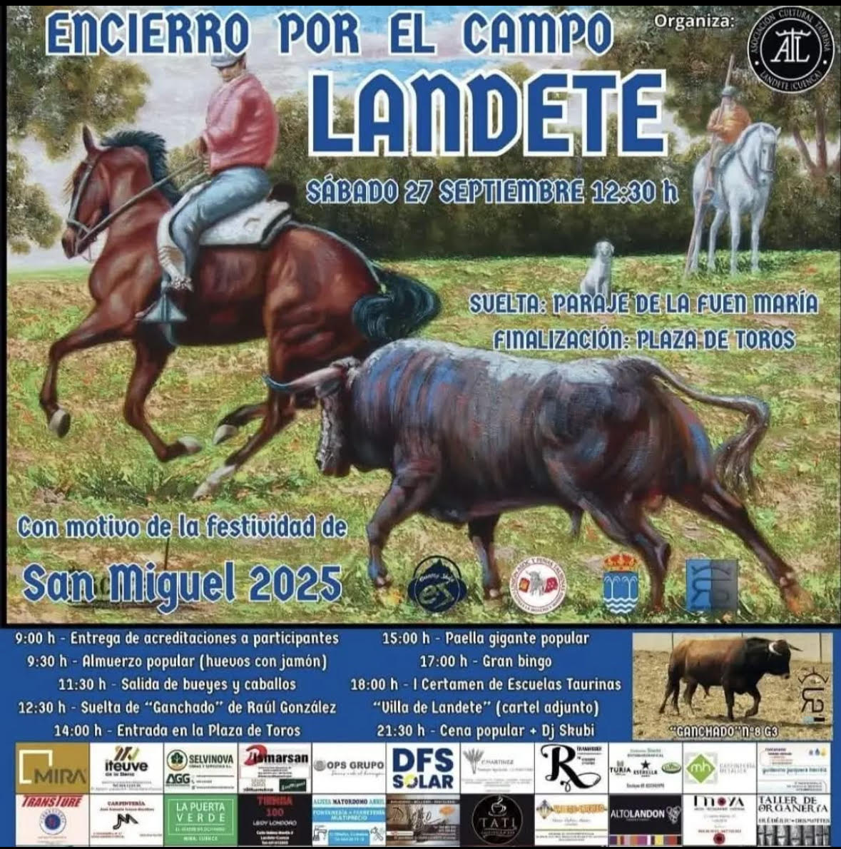 TOROS LANDETE 27 SEPTIEMBRE 2025
