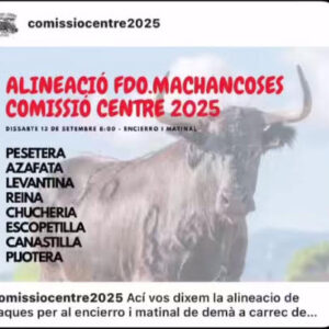 TOROS MATINAL RAFELBUÑOL 13 SPTIEMBRE 2025