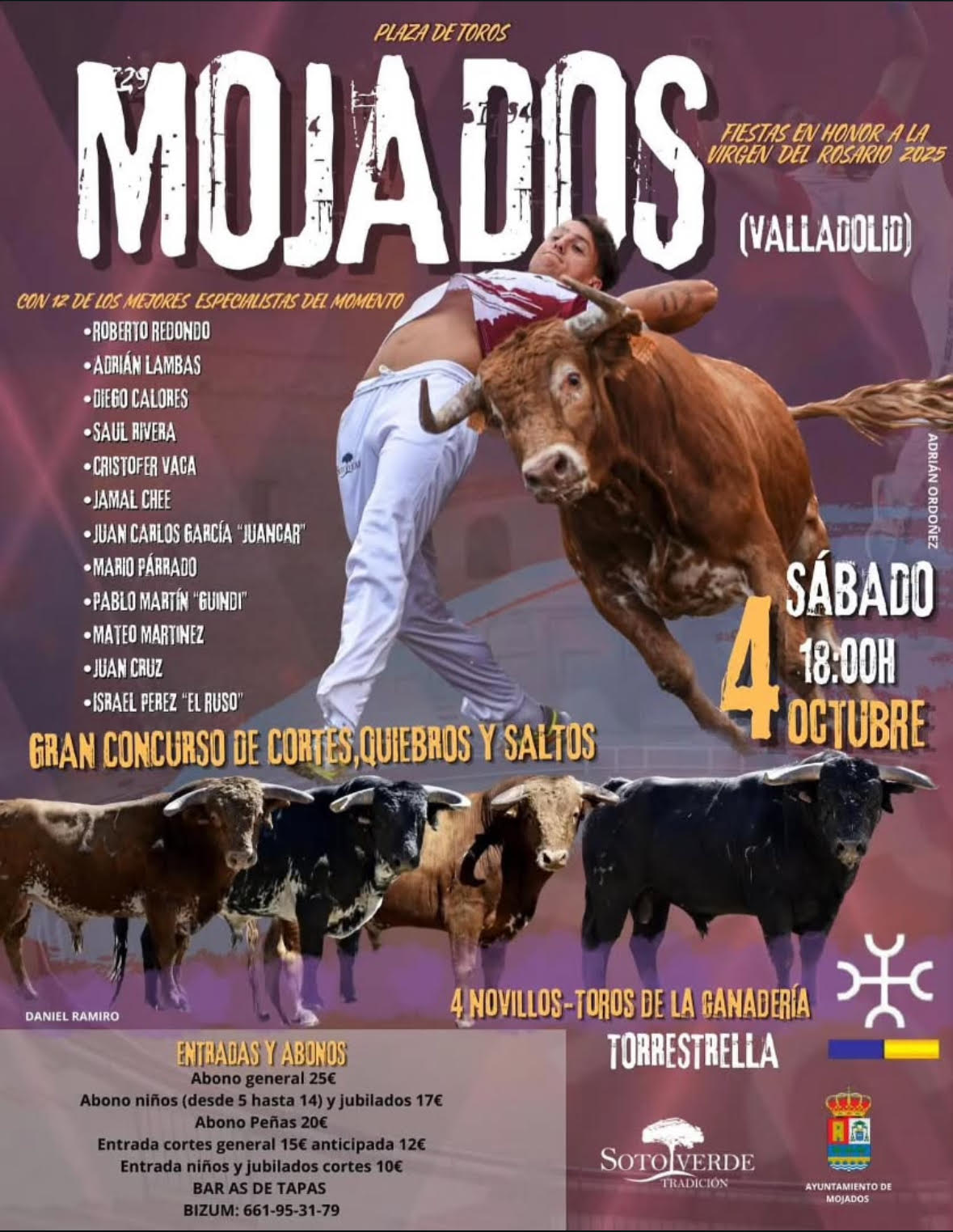 TOROS MOJADOS 4 OCTUBRE 2025