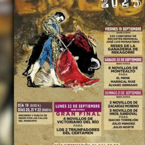 TOROS MONCALVILLO DEL 19 AL 21 SEPTIEMBRE 2025