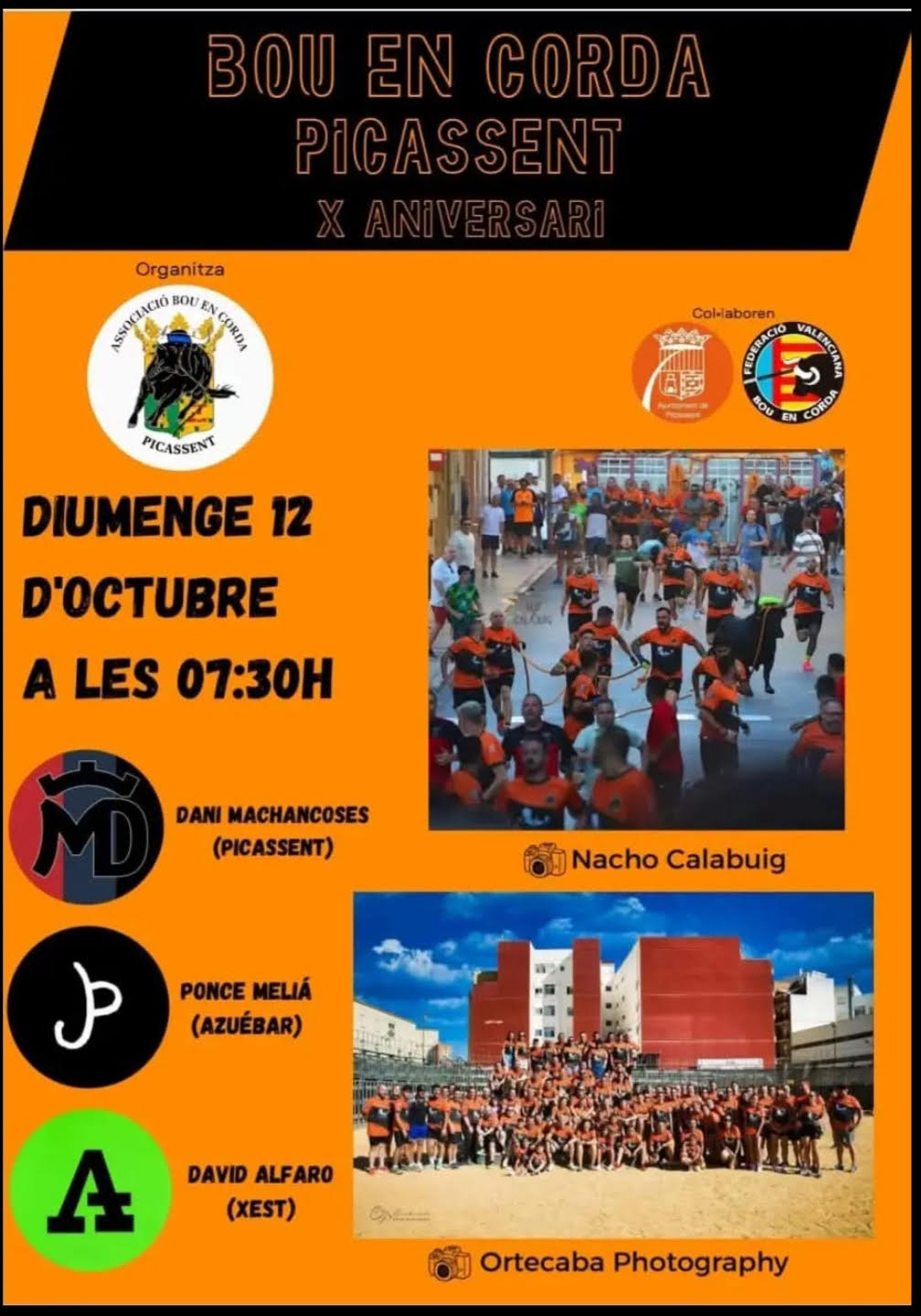 TOROS PICASSENT 12 OCTUBRE 2025