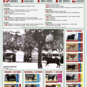 Toros Semana Taurina Llíria del 3 al 12 de Octubre 2025