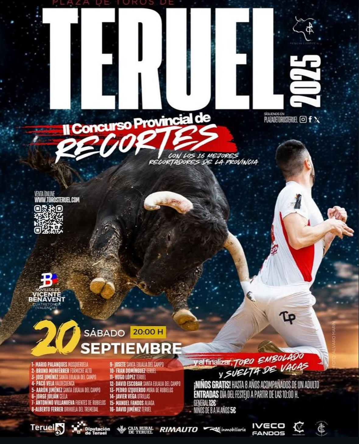 TOROS TERUEL 20 SEPTIEMBRE 2025