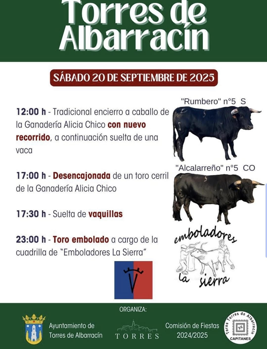 TOROS TORRES ALBARRACIN 20 SEPTIEMBRE 2025