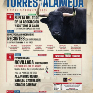 TOROS TORRES DE LA ALAMEDA 6 Y 7 DE OCTUBRE 2025