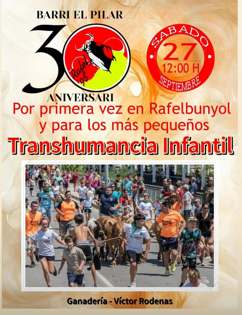 TOROS TRANNSHUMANCIA INFANTIL 27 SEPTIEMBRE 2025