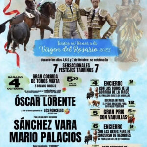 TOROS VALERA DE ABAJO DEL 4 AL 7 OCTUBRE 2025