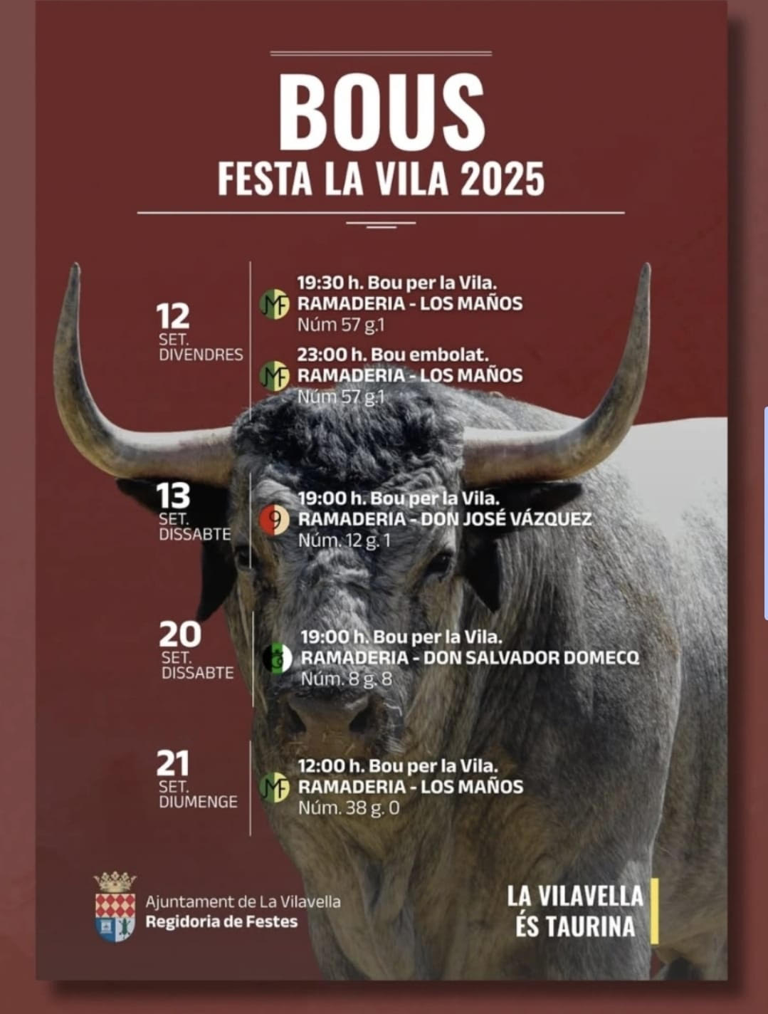 TOROS VILA REAL 20 SEPTIEMBRE 2025