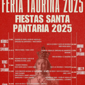 TOROS SANTA PANTARIA 24 SEPTIEMBRE 2025