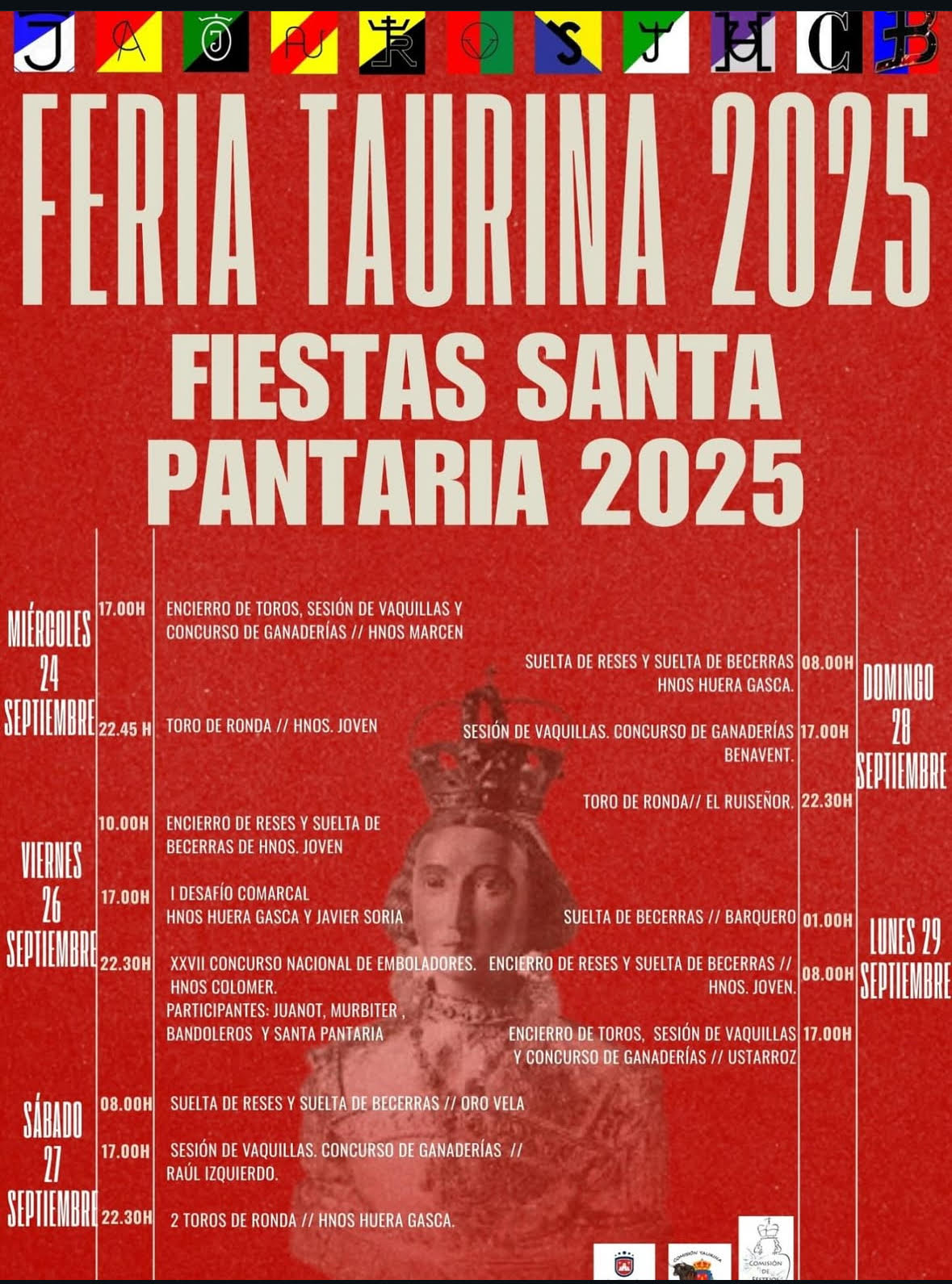 TOROS SANTA PANTARIA 24 SEPTIEMBRE 2025