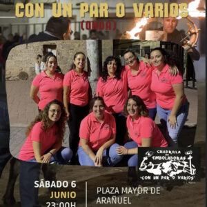 TOROS EXHIBICION DE EMBOLADORE 6 JUNIO ARAÑUEL 2026