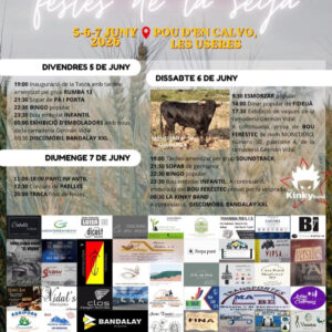 TOROS FESTA DE LA SEGA DEL 5 AL 7 DE JUNIO 2026