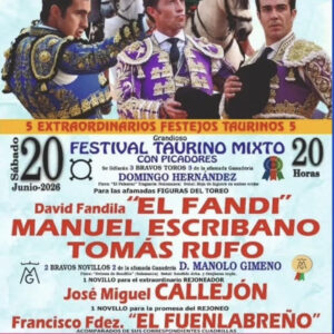TOROS GRIÑON 20 JUNIO 2026