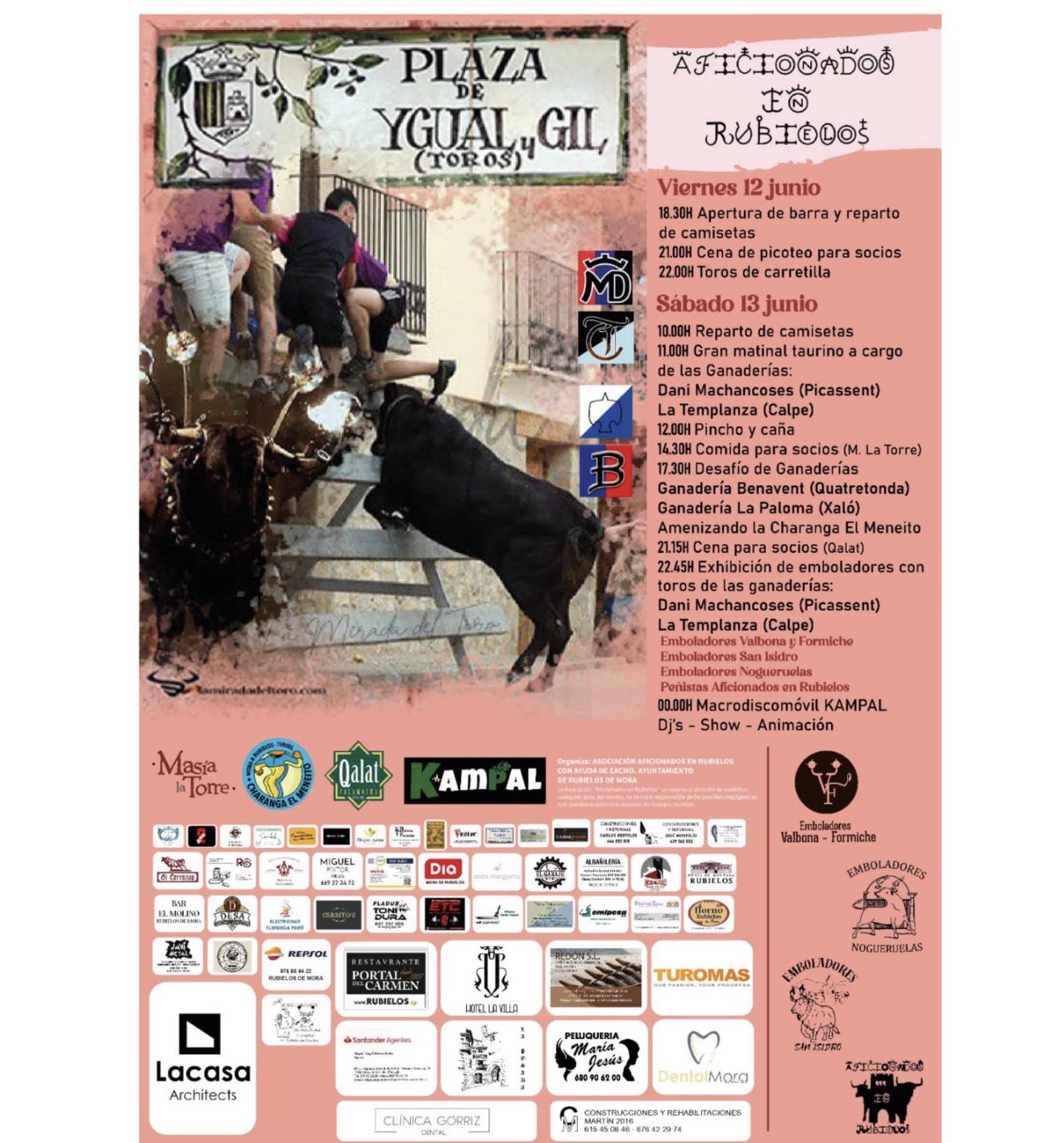 TOROS YGUAL Y GIL 12 Y 13 DE JUNIO 2026