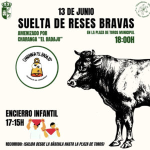 TOROS ALMONACID DEL MARQUESADO 13 DE JUNIO 2026