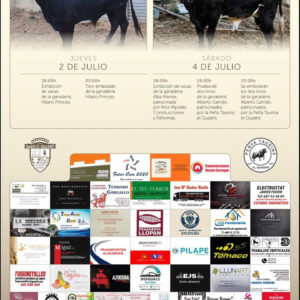 TOROS ALQUERÍAS 4 DE JULIO 2026