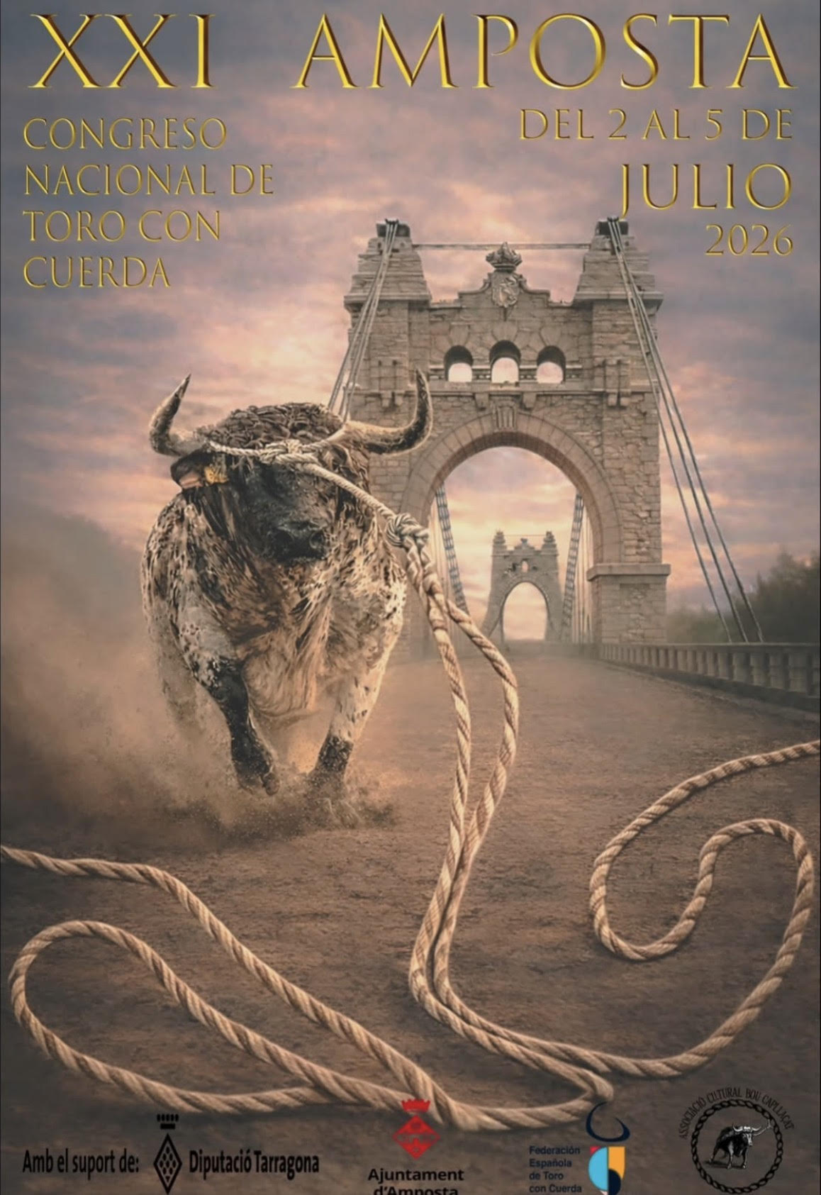 TOROS AMPOSTA DEL 2 AL 5 DE JULIO 2026