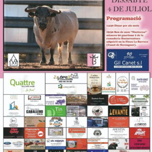 TOROS BENAVITES 4 JULIO 2026