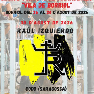TOROS BORRIOL DEL 26 AL 30 DE AGOSTO 2026