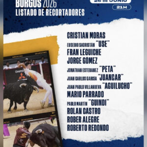 TOROS BURGOS RECORTES 26 JUNIO 2026.