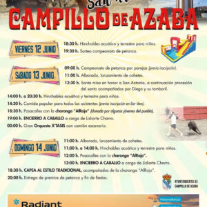 TOROS CAMPILLO DE AZABA 12 Y 13 DE JUNIO 2026