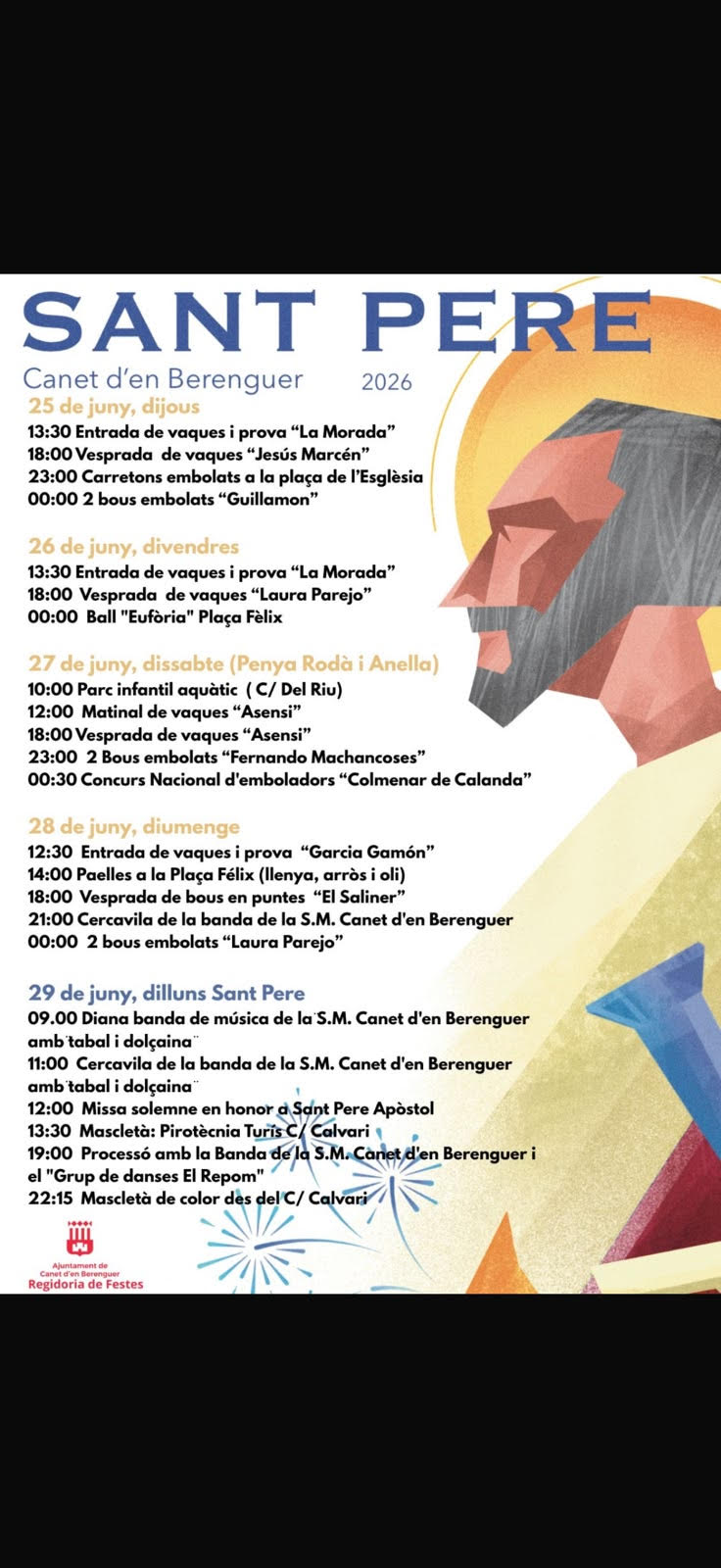 TOROS CANET DE BERENGUER DEL 25 AL 28 DE JUNIO 2026