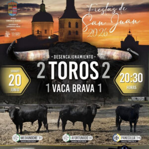 TOROS CARBONERO EL MAYOR 20 JUNIO 2026