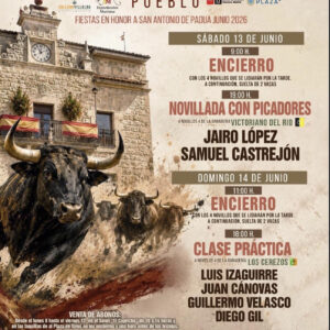 TOROS COLLADO VILLALBA 13 Y 14 DE JUNIO 2026