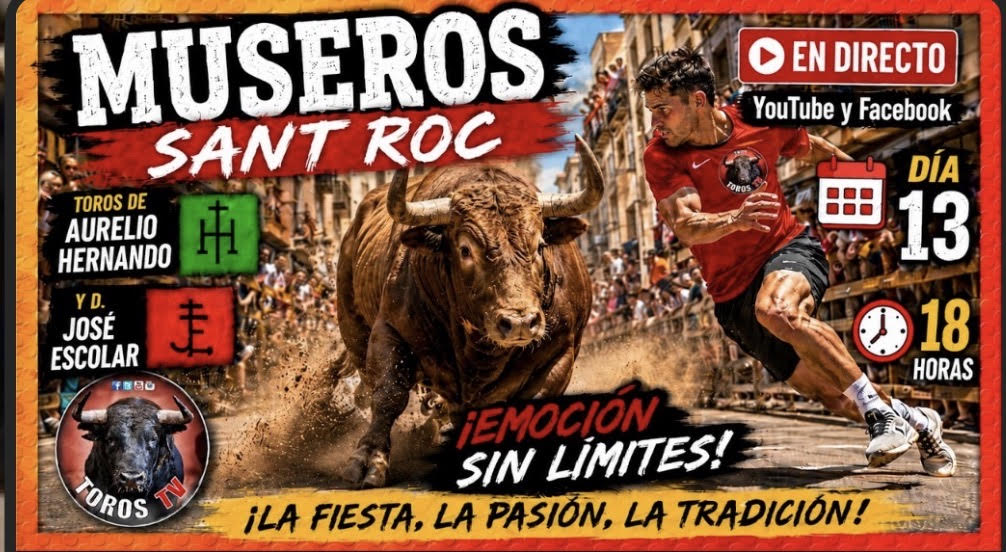 TOROS DIRECTO TOROS TV 13 JUNIO 2026
