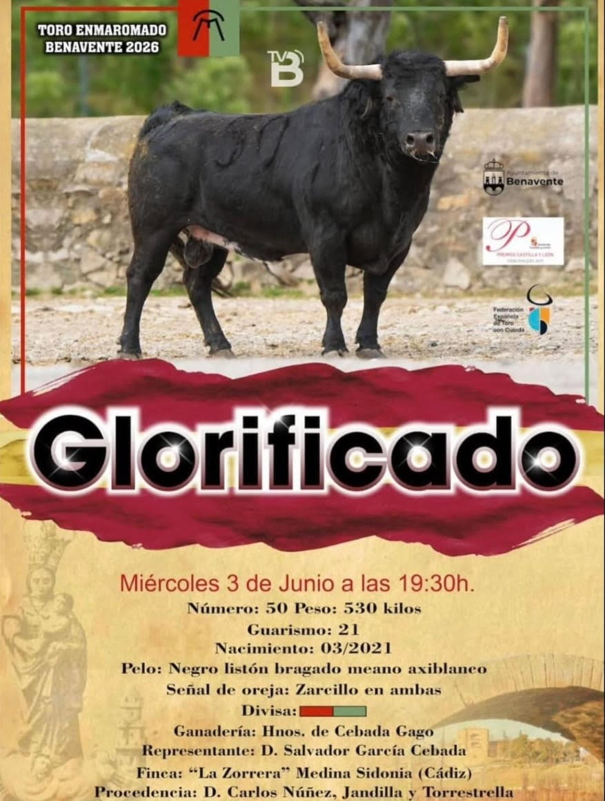 TOROS ENMAROMADO 3 JUNIO 2026