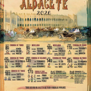 TOROS FERIA ALBACETE 5 Y 6 SEPTIEMBRE 2026