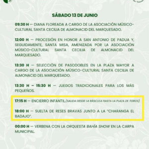 TOROS FUENTELESPINO DE HARO 19 JUNIO 2026