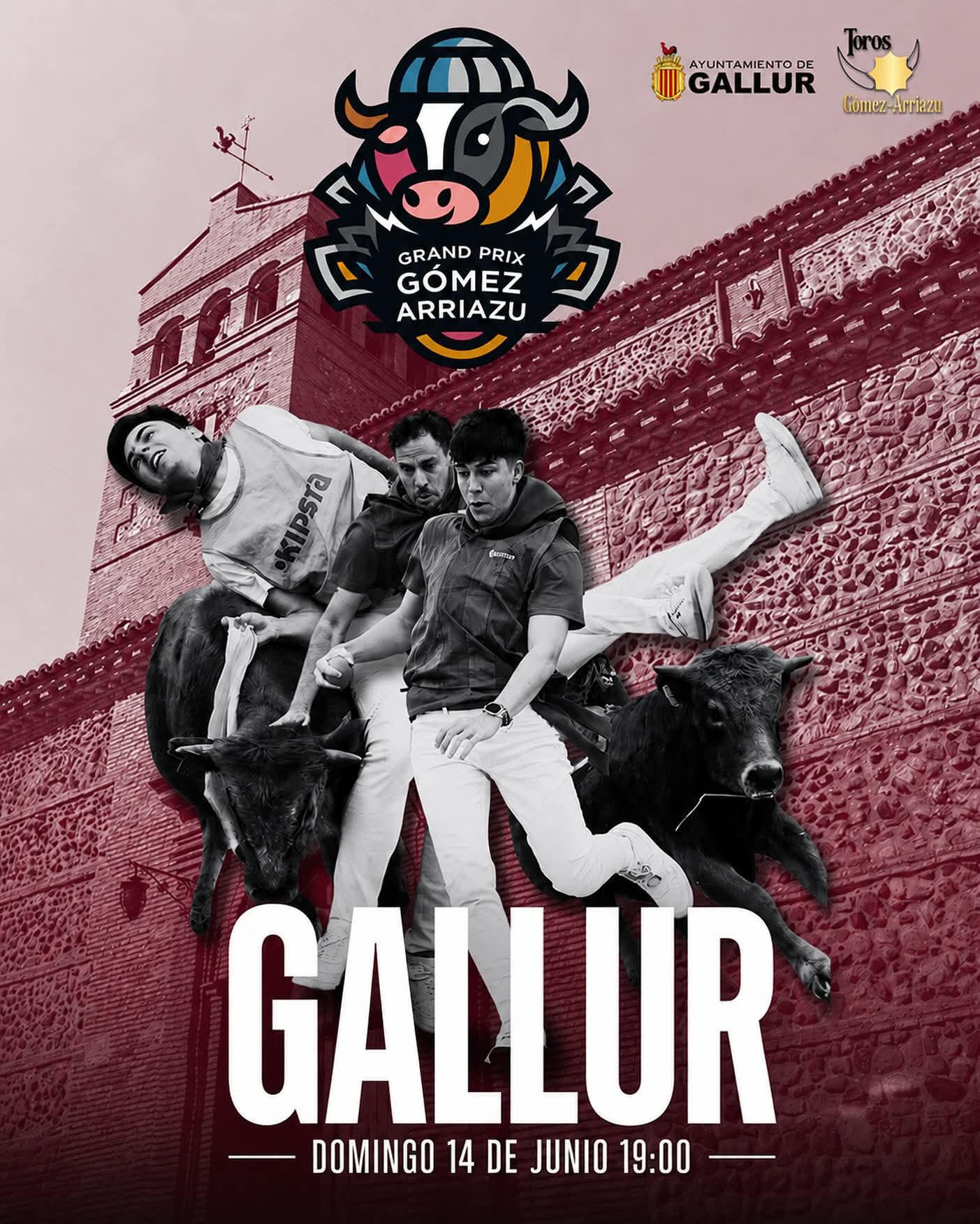 TOROS GALLUR 14 JUNIO 2026