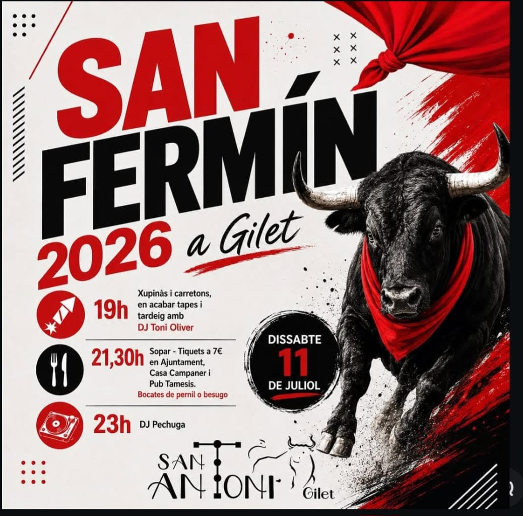TOROS GILET 11 DE JULIO 2026