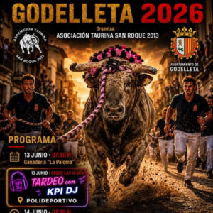 TOROS GODELLETA DEL 13 AL 14 DE JUNIO 2026