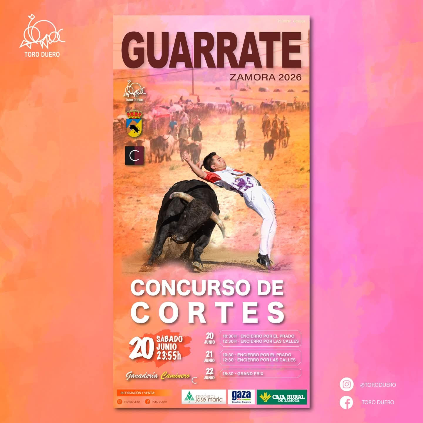 TOROS GUARRATE 20 DE JUNIO 2026