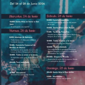TOROS GÚDAR DEL 26 AL 28 DE JUNIO 2026