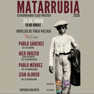 TOROS MATARRUBIA 20 JUNIO 2026