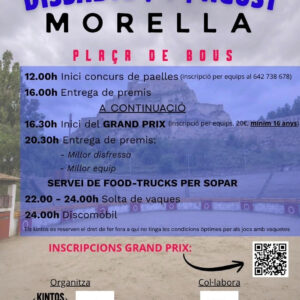 TOROS MORELLA 1 DE AGOSTO 2026