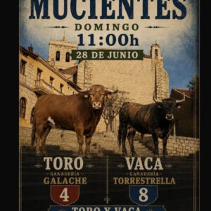 TOROS MUCIENTES 28 JUNIO 2026
