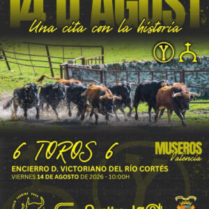 TOROS MUSEROS 14 DE AGOSTO 2026