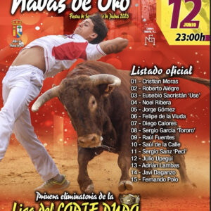 TOROS NAVAS DE ORO 12 JUNIO 2026