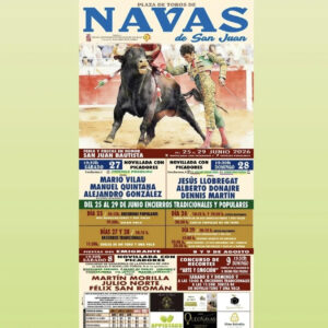 TOROS NAVAS DE SAN JUAN DEL 25 AL 29 DE JUNIO 2026