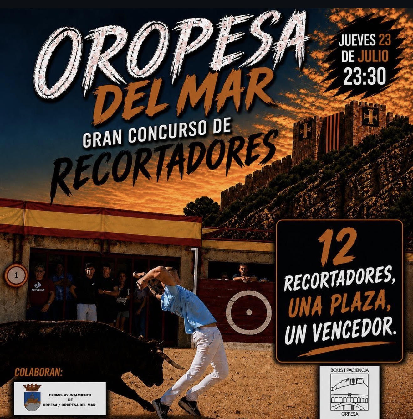 TOROS OROPESA RECORTES 23 JULIO 2026