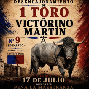 TOROS PEÑA LA MAESTRANZA 17 JULIO 2026