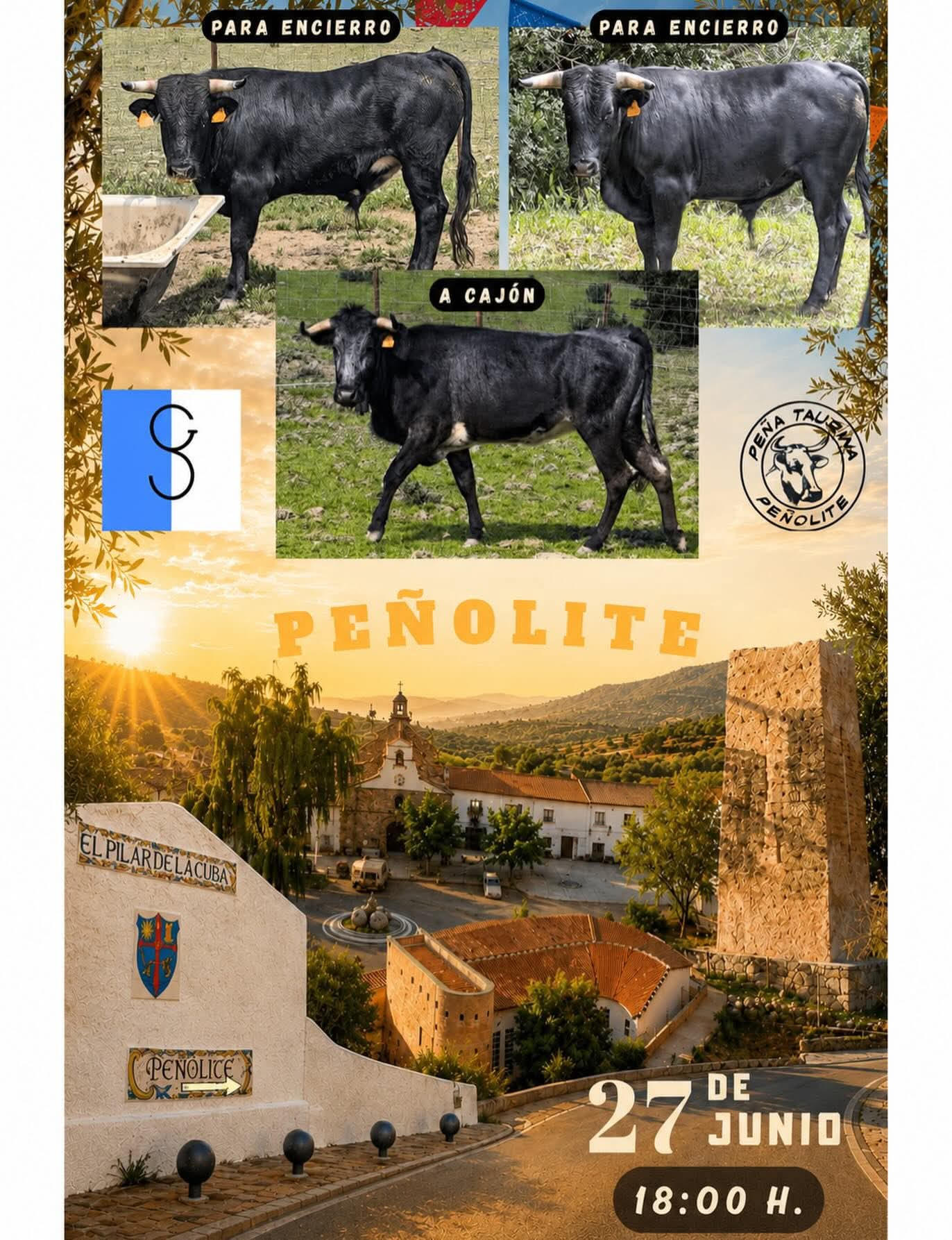 TOROS PEÑOLITE 27 JUNIO 2026