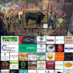 TOROS POZOHONDO 27 JUNIO 2026.
