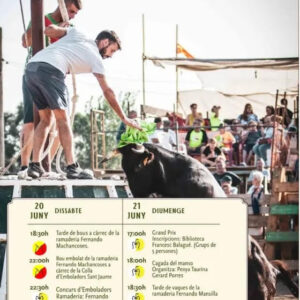 TOROS SAN JAUME DE ENVEJA 20 Y 21 DE JUNIO 2026