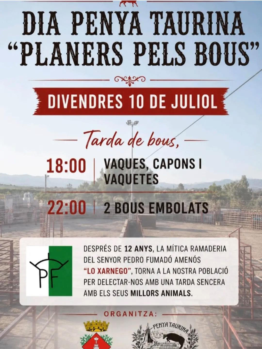 TOROS SANTA BÁRBARA 10 DE JULIO 2026