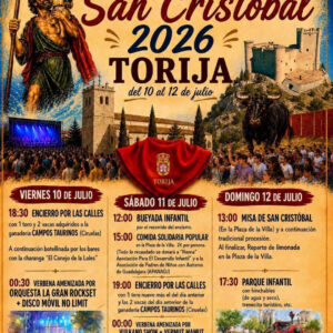 TOROS TORIJA DEL 10 AL 12 DE JULIO 2026